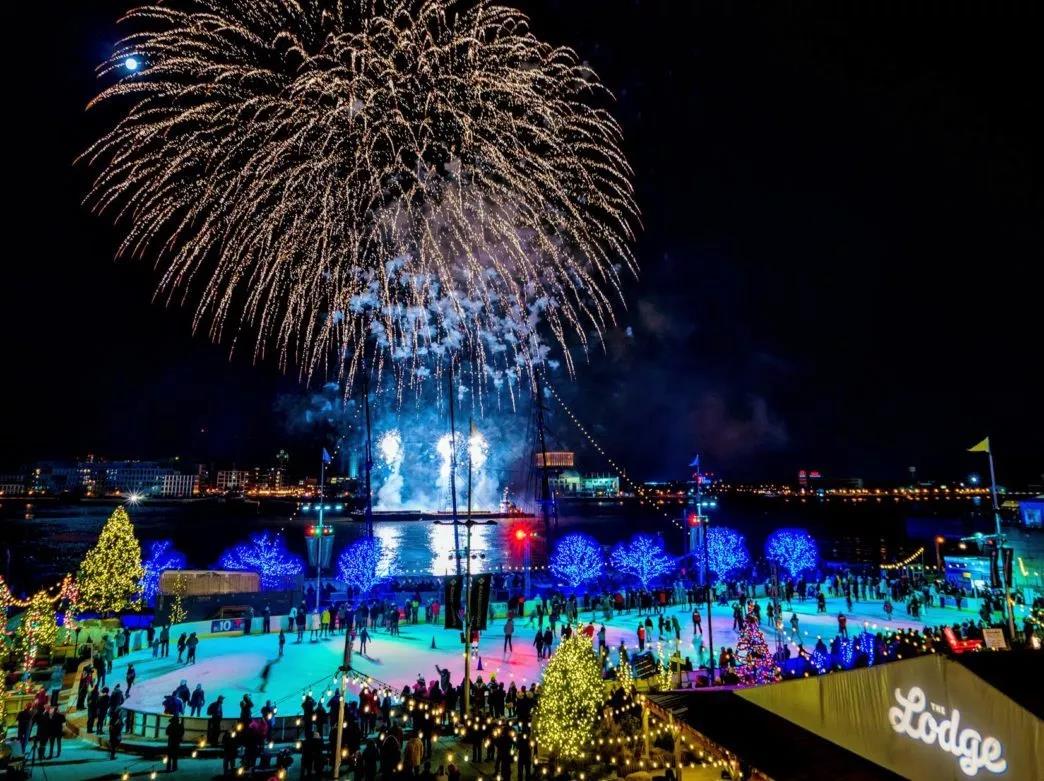 蓝十字游乐场新年烟火趴