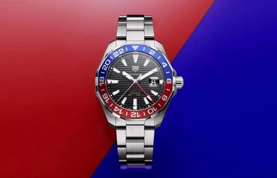 泰格豪雅(Tag Heuer)竞潜300-可乐圈的配色