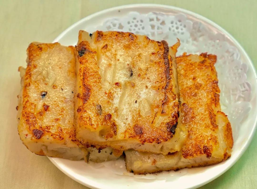 香煎萝卜糕