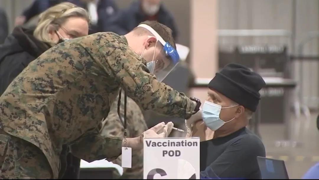 市中心宾州会展中心疫苗站