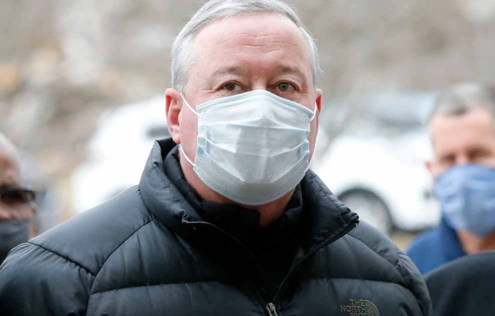 市长吉姆.肯尼在西费城