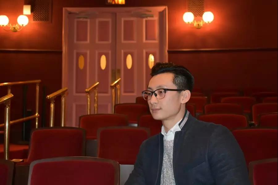 梁泽程接受采访