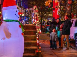 Miracle on South 13th Street Holiday Light Display