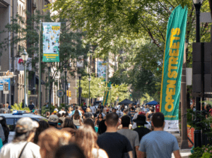 Open Streets- West Walnut in Rittenhouse Square