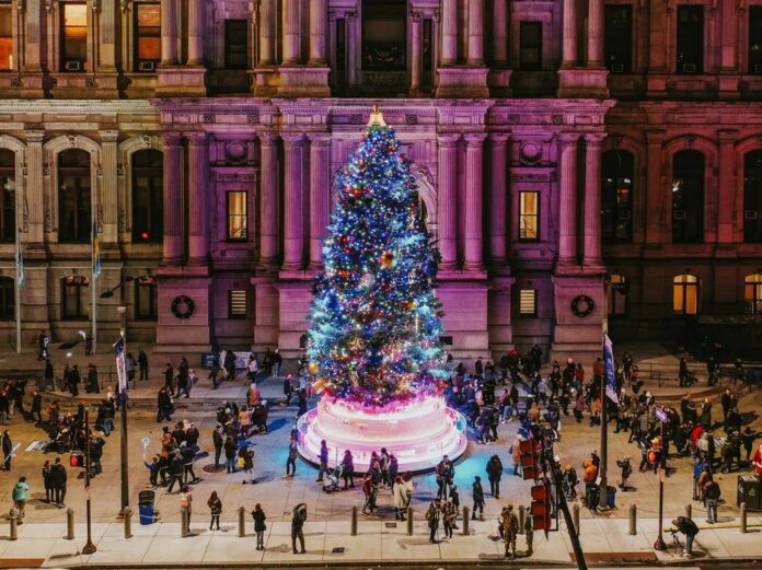 Philly Holiday Tree at City Hall