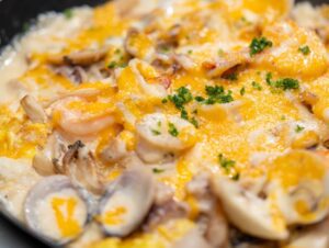 海鲜芝士焗炒饭2