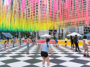 Rothman Orthopaedics Roller Rink at Dilworth Park