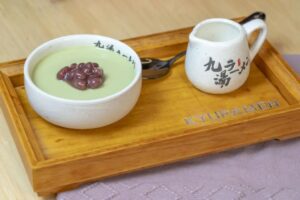 抹茶红豆布丁