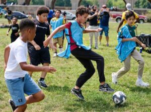 Family Field Day in East Fairmount Park at Mander Recreation Center