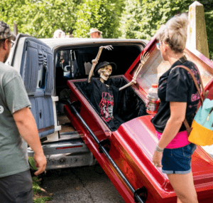 17th Annual Classic Hearse Show at Laurel Hill East
