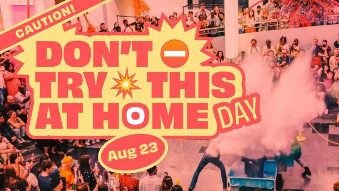 Don't Try This at Home Day at The Franklin InstituteSaturday Don't Try This at Home Day at The Franklin InstituteSaturday