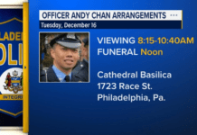 华人警官Andy Chan葬礼将于今天举行; 宾州男子弑母后竟藏尸家中; 逃犯撞毁网约车, 乘客不幸身亡 Andy Chan
